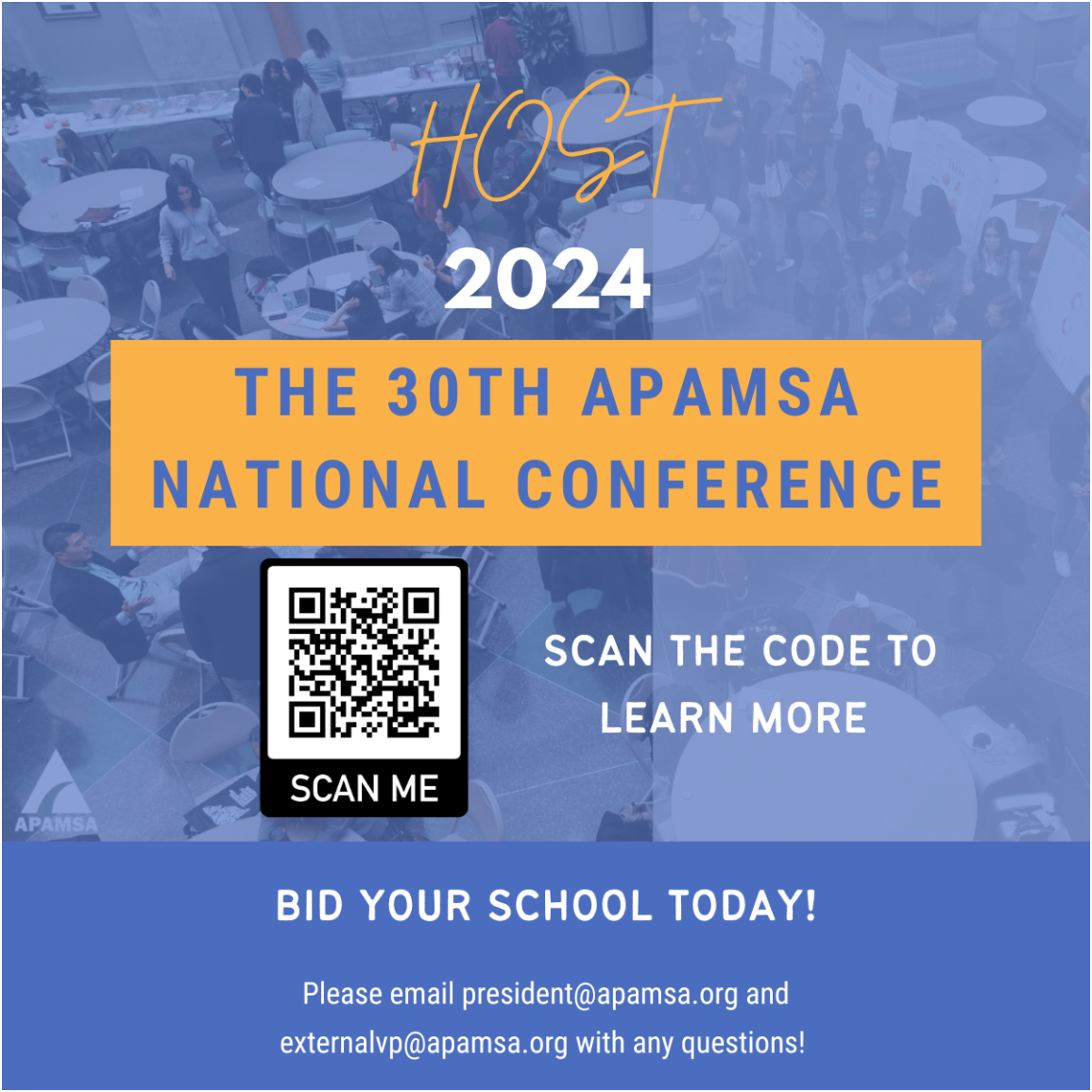 Want to host the 2024 National Conference? APAMSA