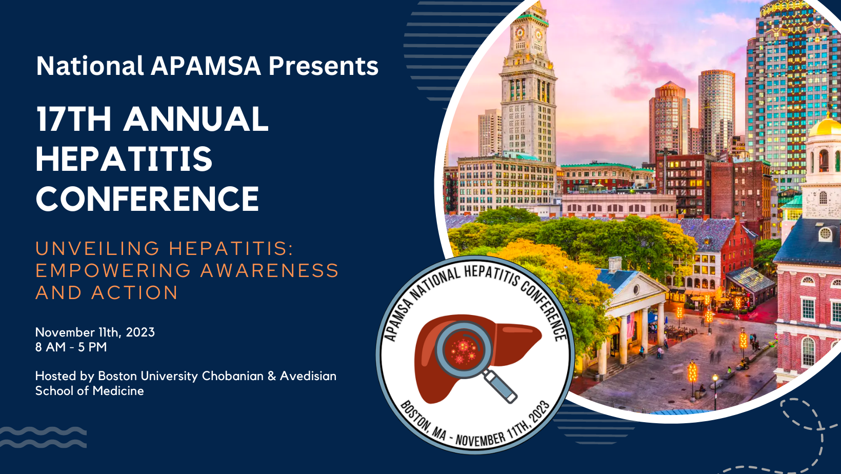 Save The Date For Our 17th Annual National APAMSA Hepatitis Conference